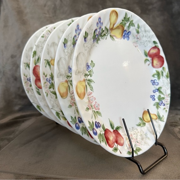 Lot of 5 - Corelle CHUTNEY dinner plates 10.25” - Picture 3 of 5
